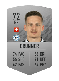 Cédric Brunner Common 72 OVR