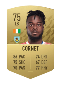 Maxwel Cornet Common 75 OVR