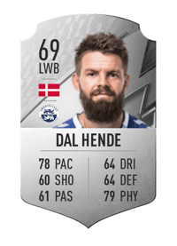 Marc Dal Hende Rare 69 OVR