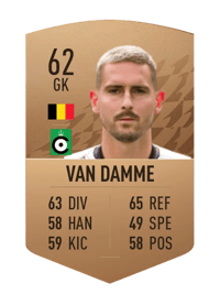 Miguel Van Damme Common 62 OVR