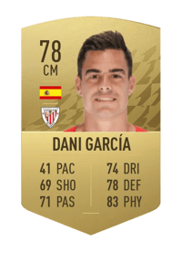Dani García Common 78 OVR