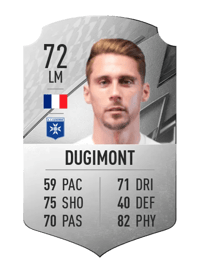 Rémy Dugimont Rare 72 OVR