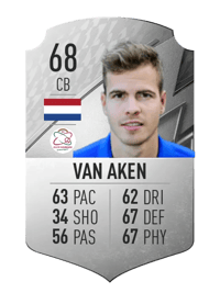 Joost van Aken Rare 68 OVR