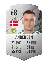 Jeppe Andersen Rare 68 OVR