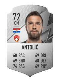 Domagoj Antolić Rare 72 OVR