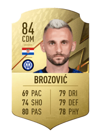 Marcelo Brozović Rare 84 OVR