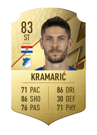 Andrej Kramarić Rare 83 OVR