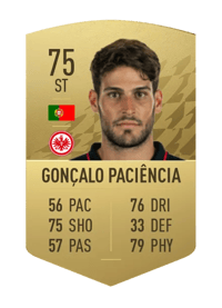 Gonçalo Paciência Common 75 OVR