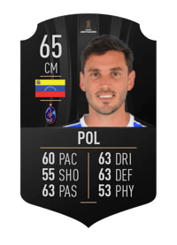 Francisco Pol CONMEBOL LIBERTADORES 65 OVR