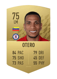 Rómulo Otero Common 75 OVR