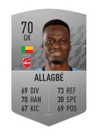 Saturnin Allagbé Common 70 OVR