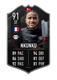 Christopher Nkunku POTM Bundesliga 91 OVR