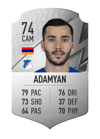 Sargis Adamyan Rare 74 OVR