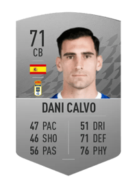 Dani Calvo Common 71 OVR