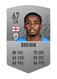 Reece Brown Common 67 OVR