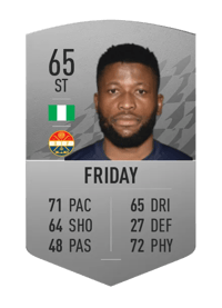 Fred Friday Common 65 OVR