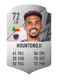 Cédric Hountondji Rare 72 OVR