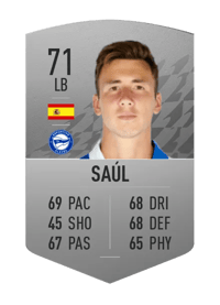 Saúl Common 71 OVR