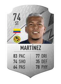 Roger Martínez Rare 74 OVR
