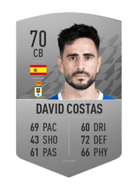 David Costas Common 70 OVR