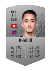 Saîf-Eddine Khaoui Common 71 OVR