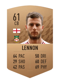 Harry Lennon Common 61 OVR