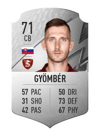 Norbert Gyömbér Rare 71 OVR