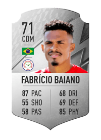 Fabrício Baiano Rare 71 OVR