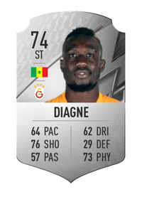 Mbaye Diagne Rare 74 OVR