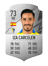 Iza Carcelén Rare 73 OVR