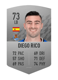 Diego Rico Common 73 OVR
