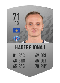 Florent Hadergjonaj Common 71 OVR