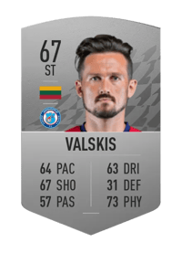 Nerijus Valskis Common 67 OVR