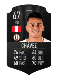 Diego Chávez CONMEBOL LIBERTADORES 67 OVR