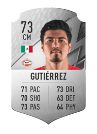 Érick Gutiérrez Rare 73 OVR