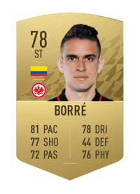 Rafael Santos Borré Common 78 OVR