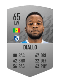 Mamadou Diallo Common 65 OVR