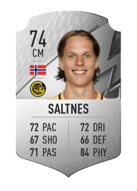 Ulrik Saltnes Rare 74 OVR