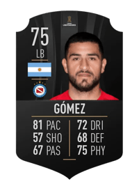 Elias Gómez CONMEBOL LIBERTADORES 75 OVR