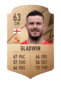 Ben Gladwin Rare 63 OVR