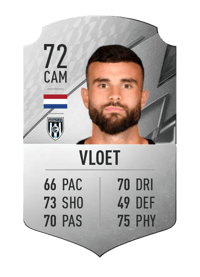 Rai Vloet Rare 72 OVR