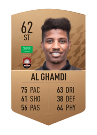 Raid Al Ghamdi Common 62 OVR