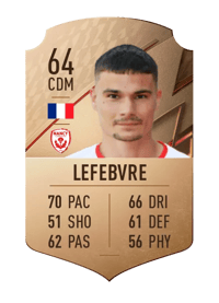 Grégoire Lefebvre Rare 64 OVR