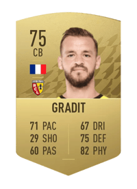 Jonathan Gradit Common 75 OVR
