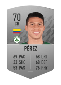 Alexis Pérez Common 70 OVR