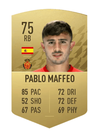 Pablo Maffeo Common 75 OVR
