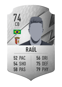 Raúl Rare 74 OVR
