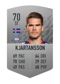 Viðar Örn Kjartansson Common 70 OVR
