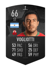Juan Vogliotti CONMEBOL SUDAMERICANA 66 OVR