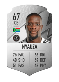Ntsikelelo Nyauza Rare 67 OVR